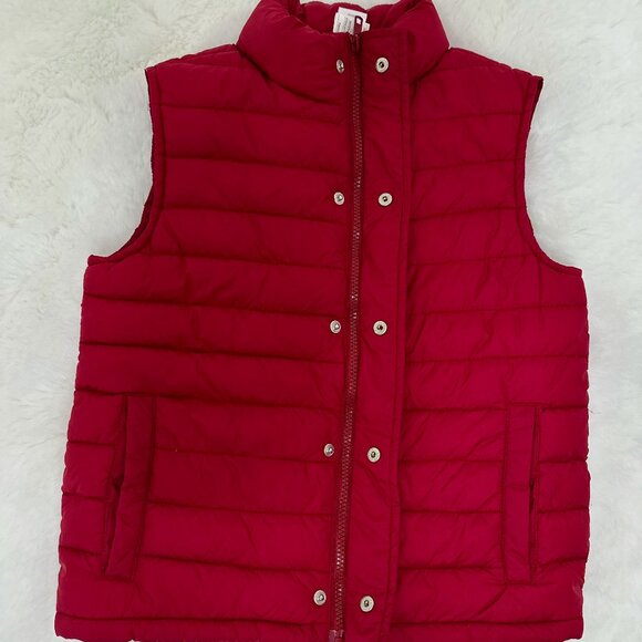 Gymboree Boys Red Puffer Vest - Picture 3 of 7